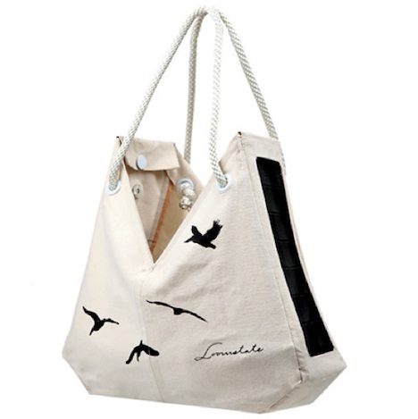 loomstate elle solar handbag%20%281%29 Stylish Solar Powered Handbags