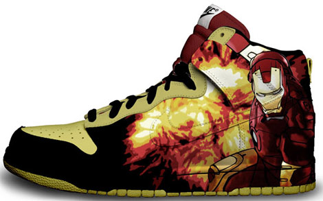 ironman hand painted sneakers Amazing Sneakers