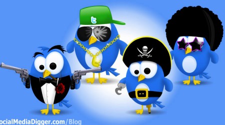 Twitter Icon Pack 2 by Kamarashev