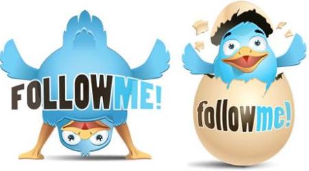 Happy twitter icons