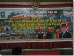 Persiapan Festival Lomba Seni Siswa Nasional (FLS2N) di Pekanbaru