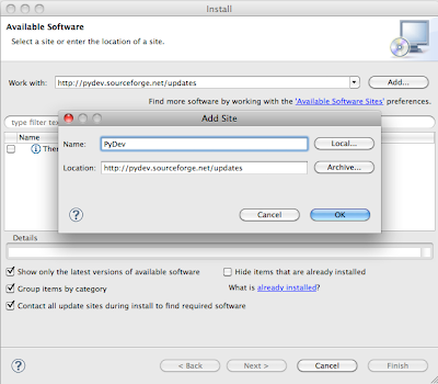 http://lh6.ggpht.com/_hNy_9UI1_R8/Sp02YY1nf6I/AAAAAAAAC14/czxVa9u9_8E/s400/Add%20PyDev%20Site.png