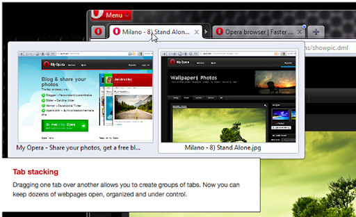 Browser User Interface Opera 11 GUI PSD