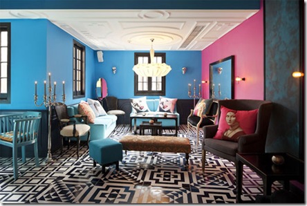 Exclusive-Lounge interior-design-with-retro-style