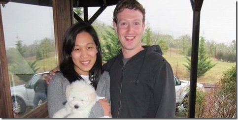 Mark Zuckerberg, Priscilla Chan and Beast dog photos