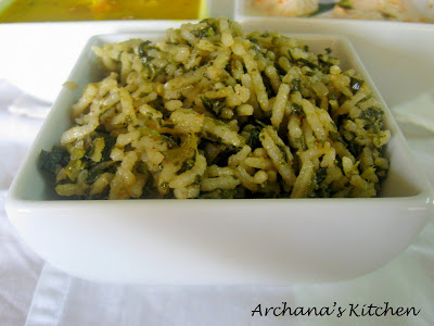 Spinach Rice
