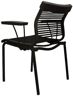 : Angle: Back Perspective Low, Finish: Powdercoat Black, Product: S1179F, Solace, Websitetitle=