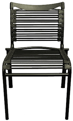 : Angle: Front Low, Finish: Powdercoat Black, Idealchair, Product: J201Ftitle=