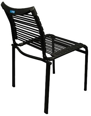 : Angle: Back Perspective Low, Finish: Powdercoat Black, Idealchair, Product: J201Ftitle=