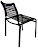 : Angle: Back Perspective Low, Finish: Powdercoat Black, Idealchair, Product: J201Ftitle=