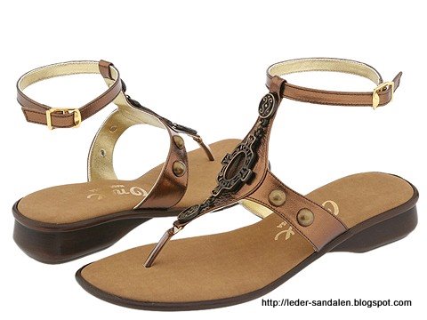 Leder sandalen:352972