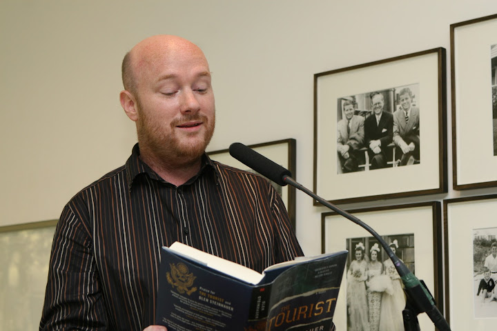 Olen Steinhauer at the Museum The Kennedys