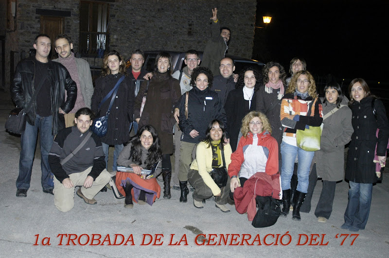 1a Trobada Generació 77