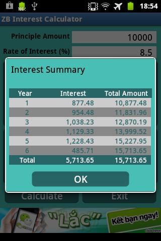 【免費財經App】ZB Interest Calculator-APP點子