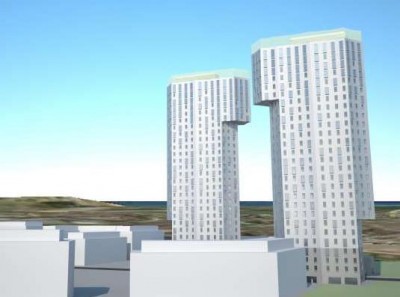 Dos de las torres de Roces