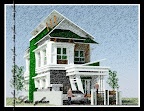 Rumah Tinggal Modern 2 lantai