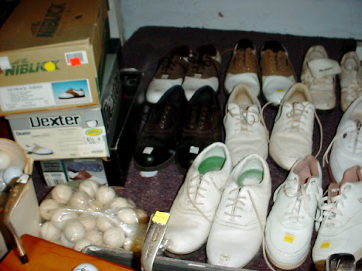 used golf shoes