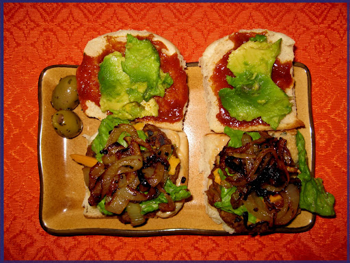 vegan mini burger