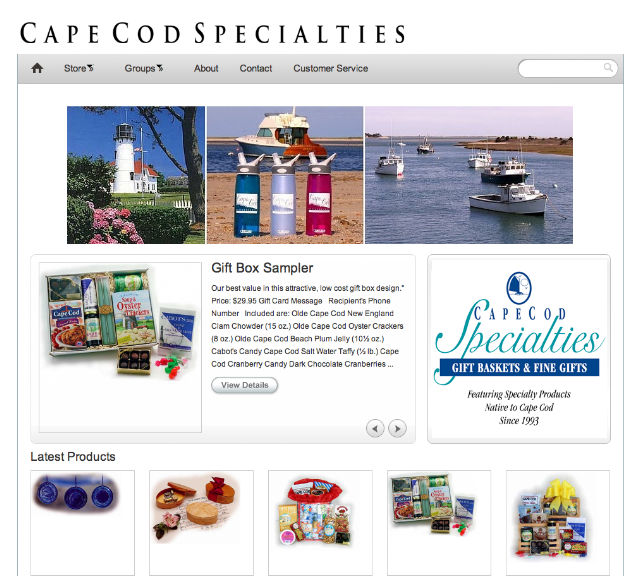 Visit CapeCodSpecialties Cape Cod Specialties Website