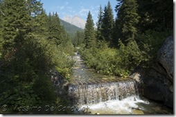 Torrente lungo il sentiero