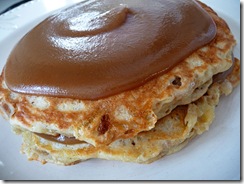 banana smore pancakes