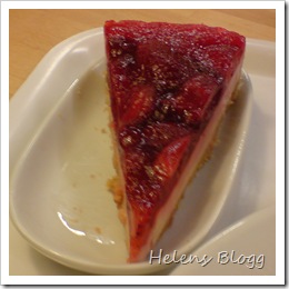 Jordgubb cheesecake