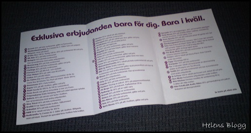 vip erbjudande