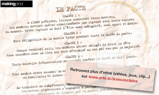 Le pacte des invincibles d'Arte