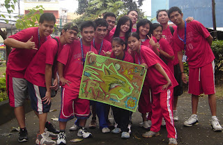 Red Team Banner Parade