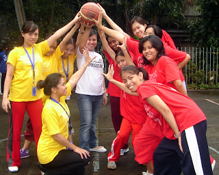 Volleyball Girls Ceremonial Toss Ma'am Dianne