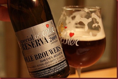 Oerbier Reserva 2009 label Oerbier Reserva 2009 label