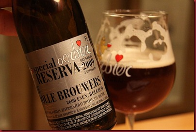 Oerbier Reserva 2009 label