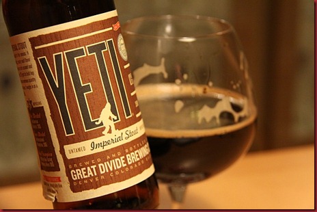 Great Divide Yeti 05 Nov10 label hand Great Divide Yeti 05 Nov10 label hand