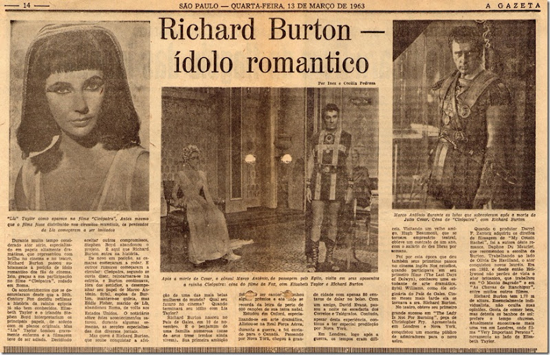 Gazeta - 30-03-63 - Liz Taylor Gazeta - 30-03-63 - Liz Taylor