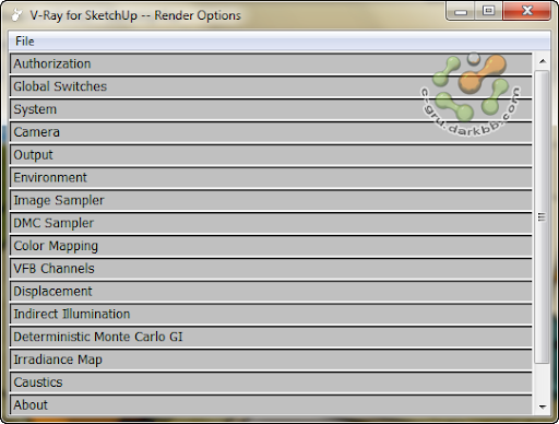 V-Ray for SketchUp 1.48.66 Vrayre08