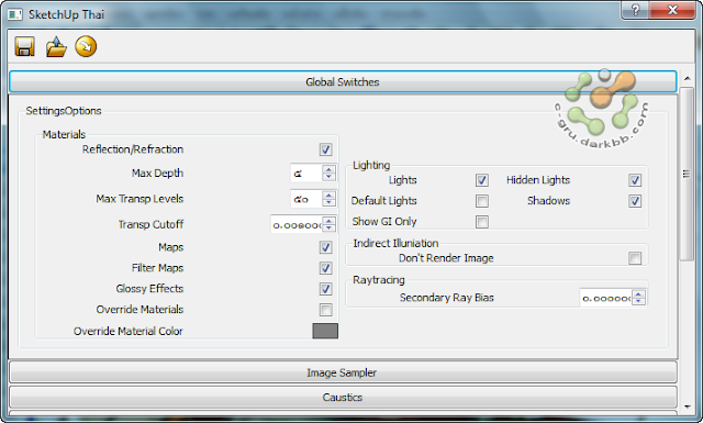 V-Ray for SketchUp 1.48.66 Vrayre09