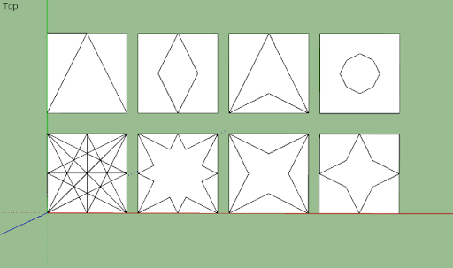มหัศจรรย์รูปสี่เหลี่ยมกับ SketchUp Sq-05