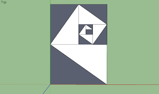 มหัศจรรย์รูปสี่เหลี่ยมกับ SketchUp Sq-15