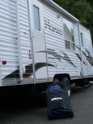Innova inflatable kayaks store inside your RV with plenty of room to spare.
