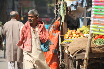 Varanasi street scene, India