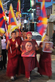 Tibetan Candle Light March, Dharamsala