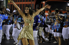 Belle ragazze Brasiliane nel Carnevale di Rio de Janeiro Brasil