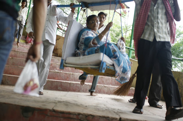 Barsana Palanquin RadhaRani Temple