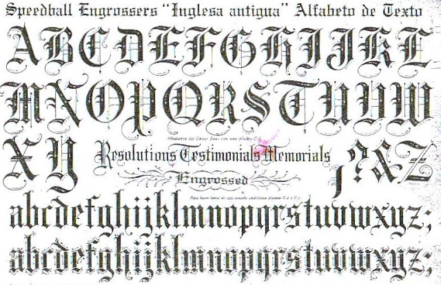 Letras goticas para copiar - Imagui