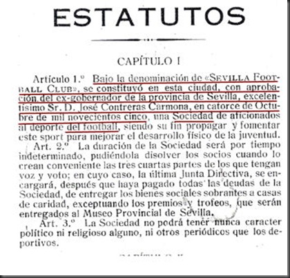estatutos