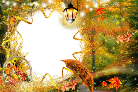 Frame for Photo - Melody of Autumn