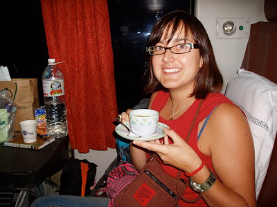 Tea on the Rajdhani Express to Mumbai