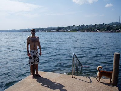 steve by the lake