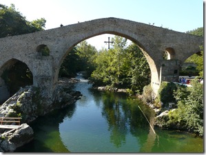 Roman Bridge built in the 13th century