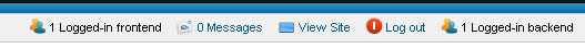 status bar